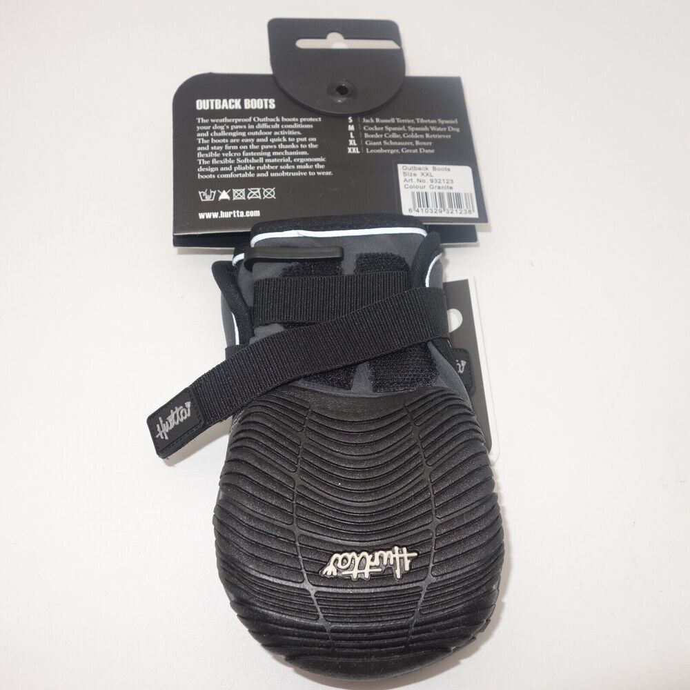 NEW HURTTA Outback Non Slip All Weather Dog Boots Shoes Size XXL - Picture 3 of 9